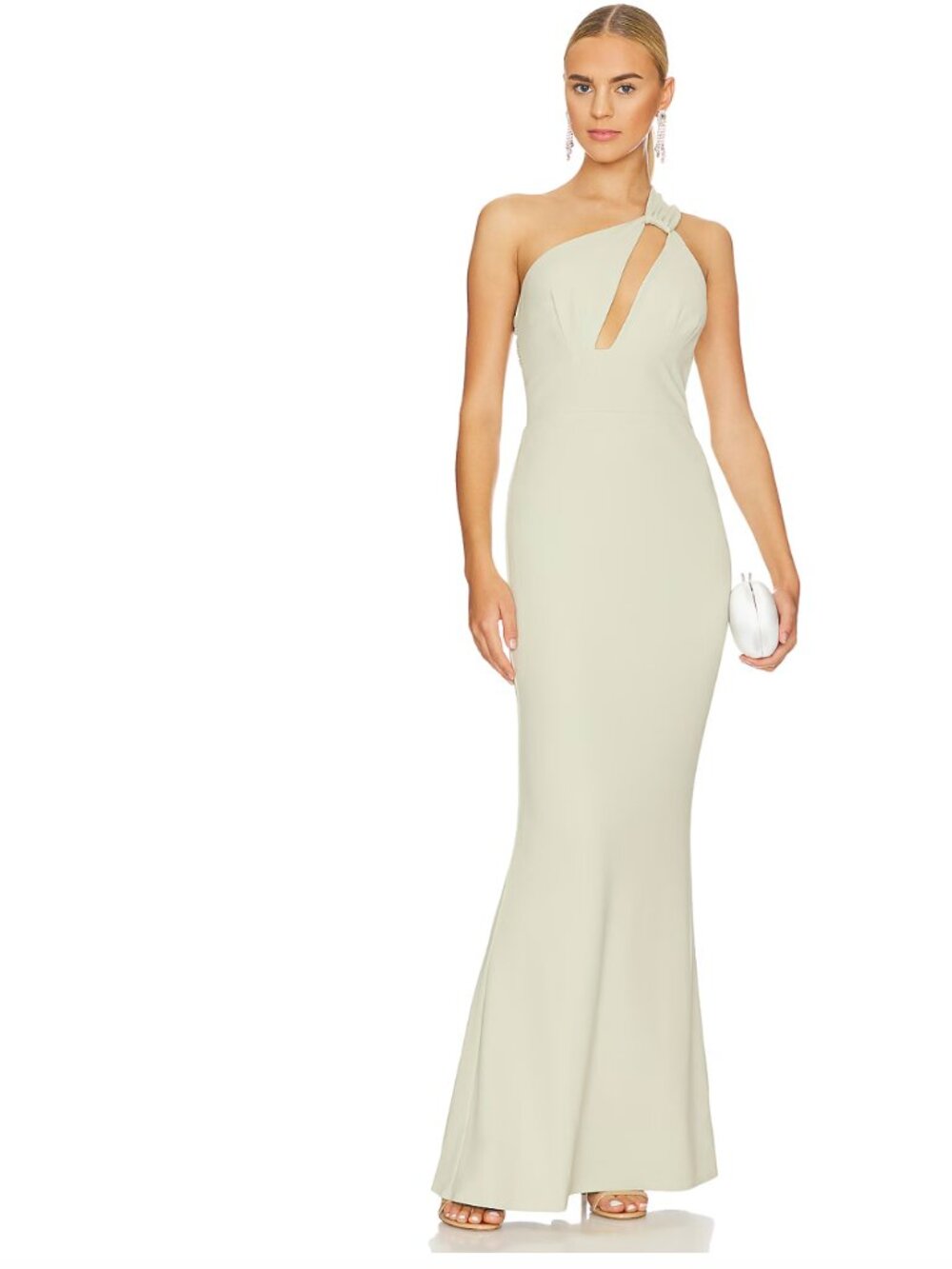 Katie May Edgy Dress in Sage - Size XS